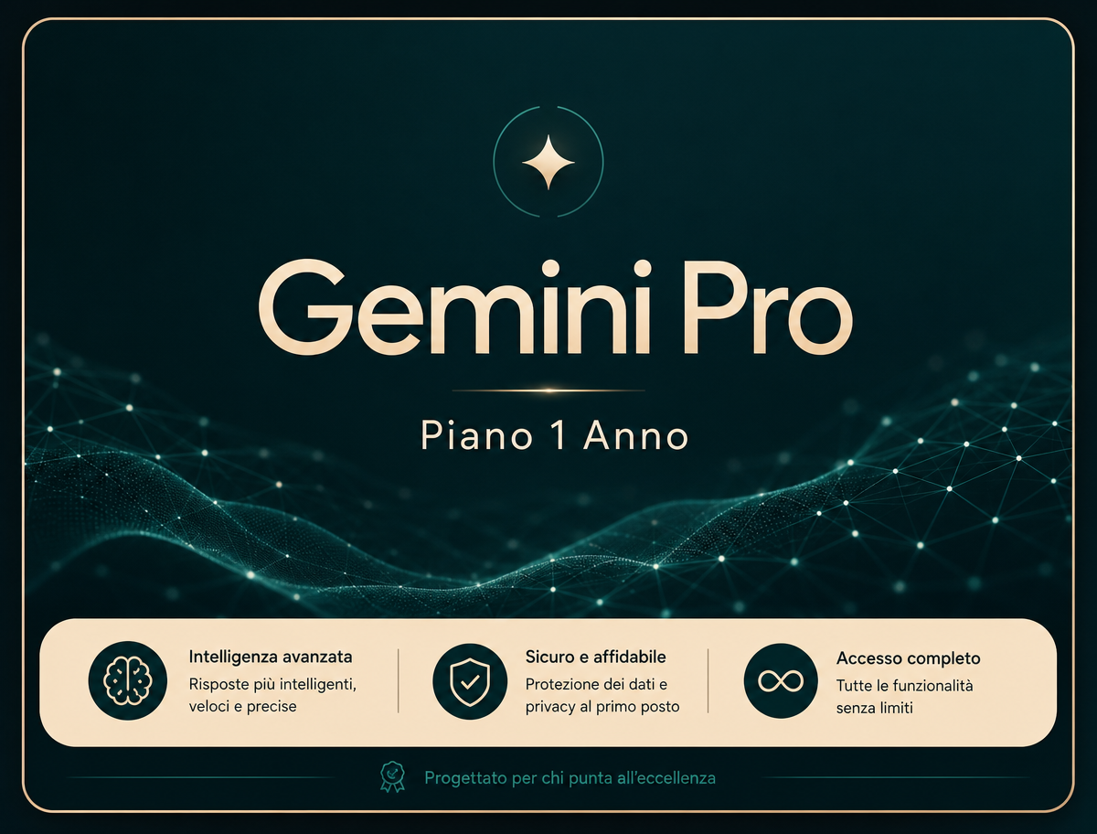 Gemini Pro — Piano 1 Anno