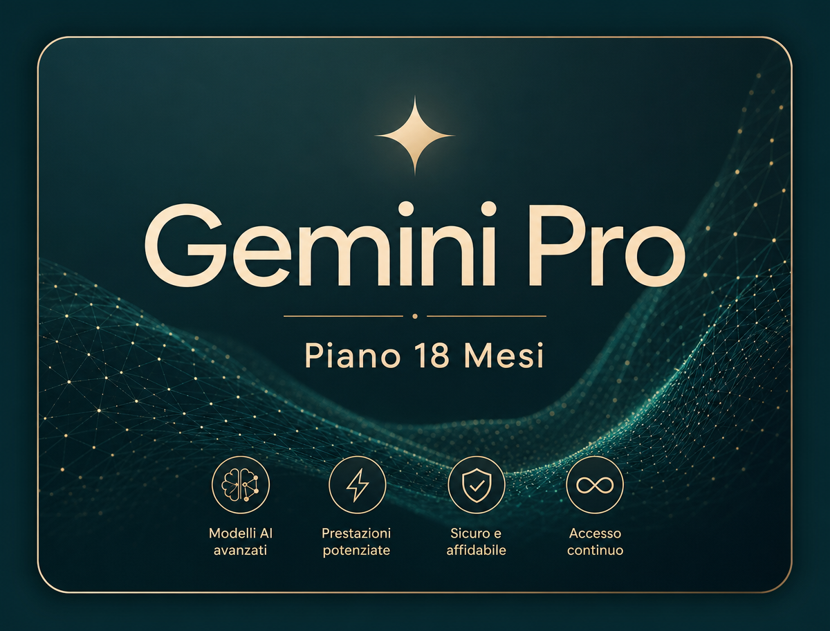 Gemini Pro — Piano 18 Mesi